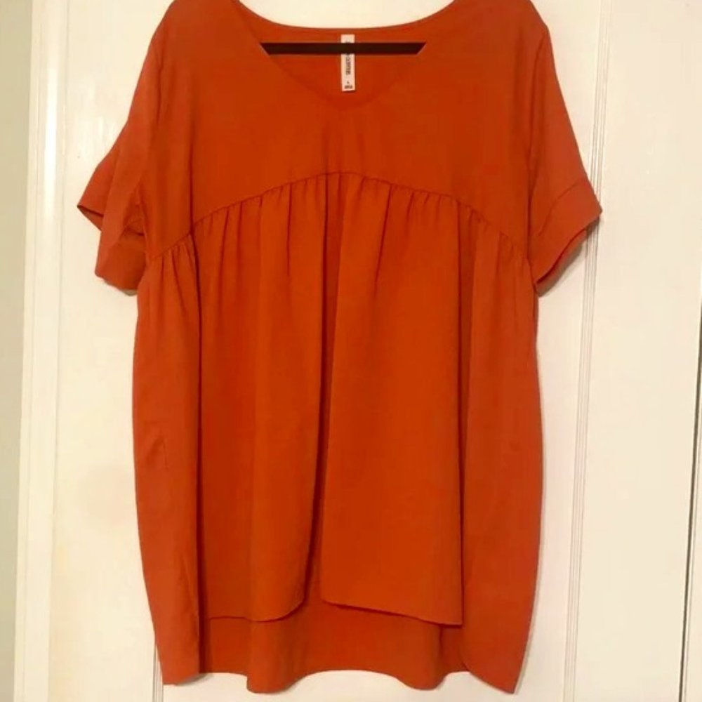 Oversized Chiffon Tunic